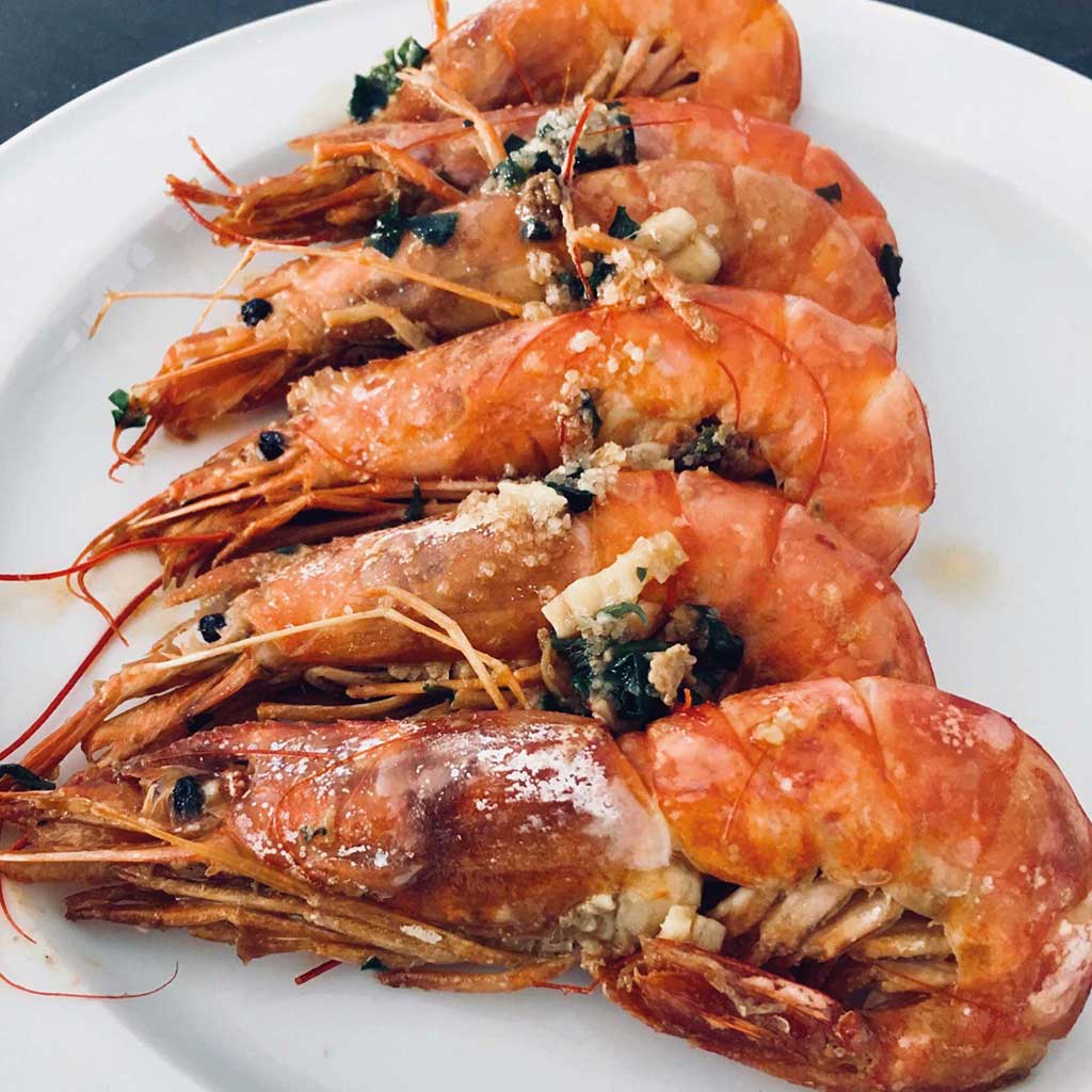 Tapas en Cambrils marisco Casa Vidal